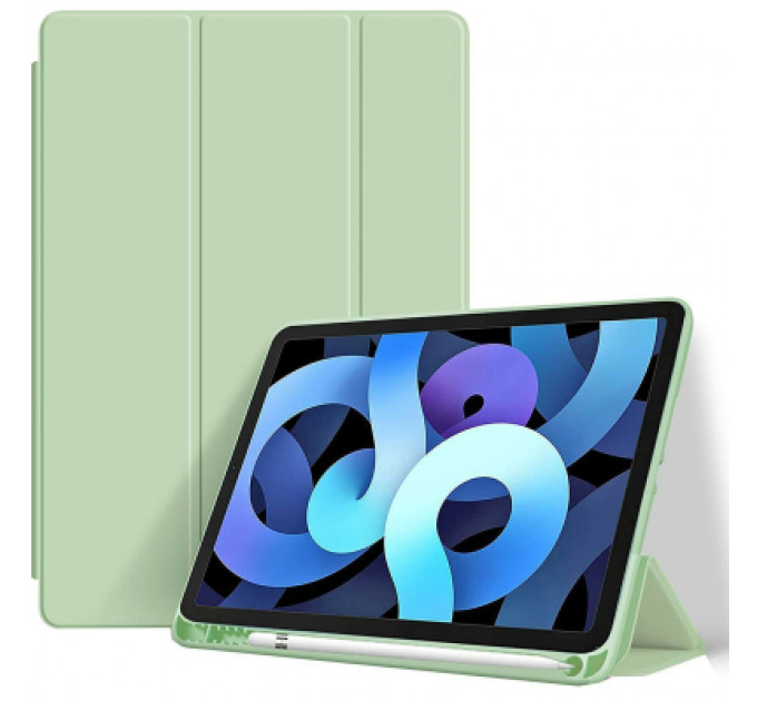 Чохол до планшета BeCover Tri Fold Soft TPU mount Apple Pencil Apple iPad 10.2 2019/2020/2021 Light Green (708458)
