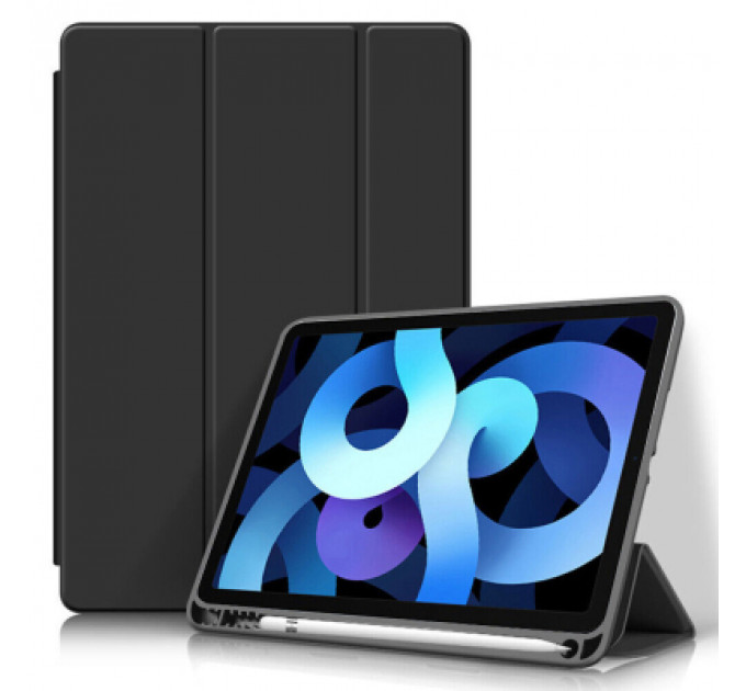 Чохол до планшета BeCover Tri Fold Soft TPU mount Apple Pencil Apple iPad 10.9" 2022 Black (708459)