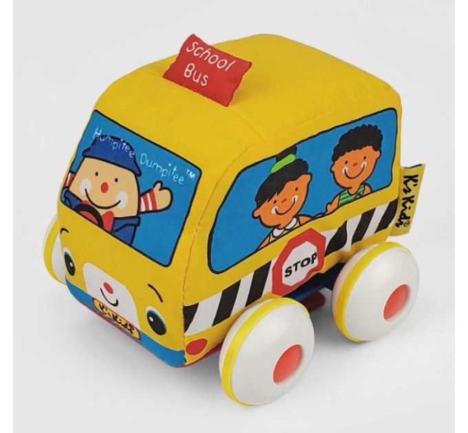 K’S KIDS Іграшка Ks Kids Машинки Pull-back (шкільний автобус і пожежна машина)
