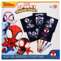 Набір розмальовок із фетру Disney Spidey з фломастерами (SP22349)
