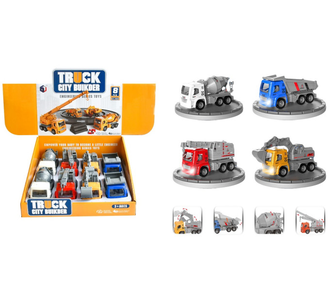 DIY TOYS Іграшка DIY Toys Будівельна техніка Pull-Back (CJ-4069564)