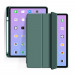 Чохол до планшета BeCover Tri Fold Soft TPU mount Apple Pencil Apple iPad 10.9" 2022 Dark Green (708460)