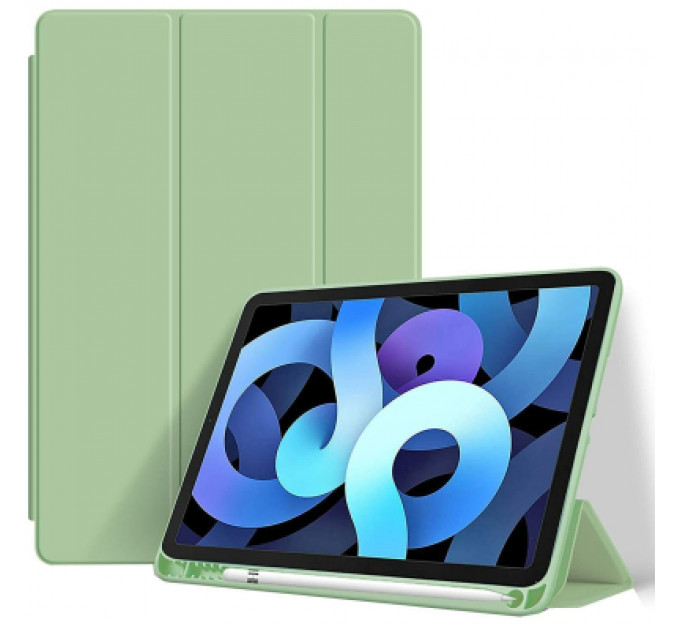 Чохол до планшета BeCover Tri Fold Soft TPU mount Apple Pencil Apple iPad 10.9" 2022 Light Green (708465)