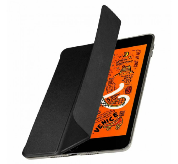 Чохол до планшета BeCover Tri Fold Soft TPU mount Apple Pencil Apple iPad 9.7 2017/2018 A1822/A1823/A1893/A1954 Black (708453)