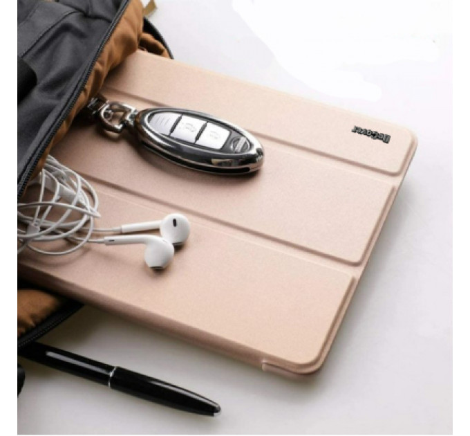 Чохол до планшета BeCover Tri Fold Soft TPU Silicone Apple iPad 10.2 2019/2020/2021 Pink (708516)