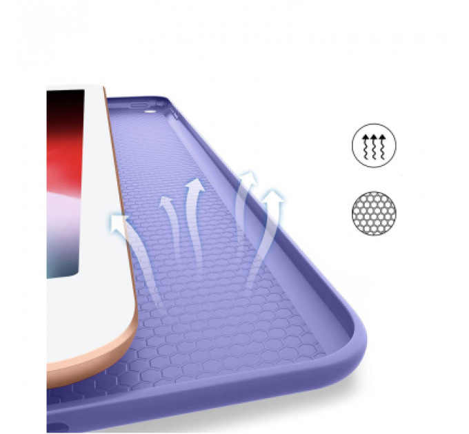 Чохол до планшета BeCover Tri Fold Soft TPU Silicone Apple iPad 10.2 2019/2020/2021 Purple (708517)