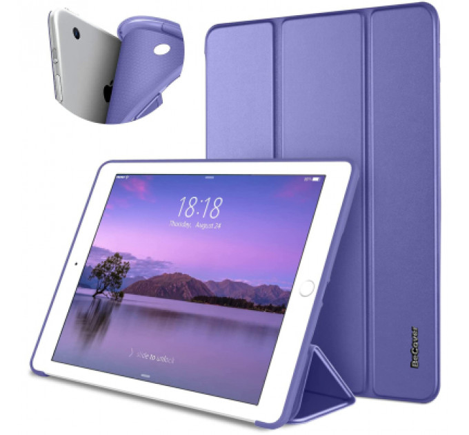 Чохол до планшета BeCover Tri Fold Soft TPU Silicone Apple iPad 10.2 2019/2020/2021 Purple (708517)