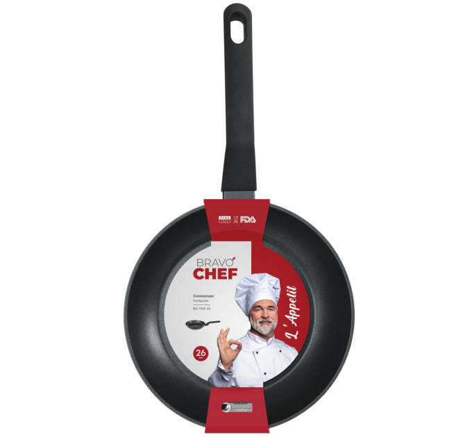 Bravo Chef Сковорода Bravo Chef L'Appetit, 26 см