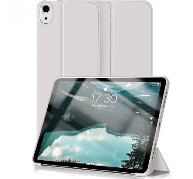 Чохол до планшета BeCover Tri Fold Soft TPU Silicone Apple iPad 10.9" 2022 Gray (708521)