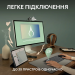 Logitech Клавіатура Logitech K380s Pebble Keys 2 Tonal Graphite