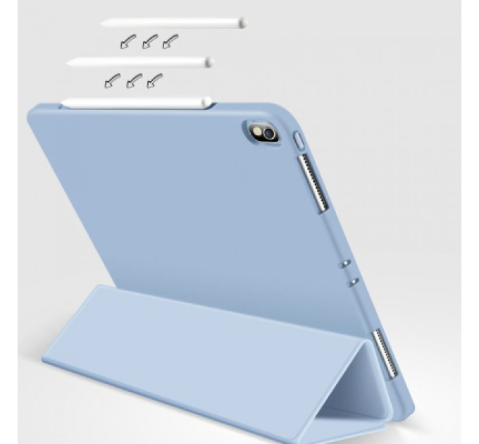 Чохол до планшета BeCover Tri Fold Soft TPU Silicone Apple iPad Air 5 (2022) 10.9" Light Blue (708510)