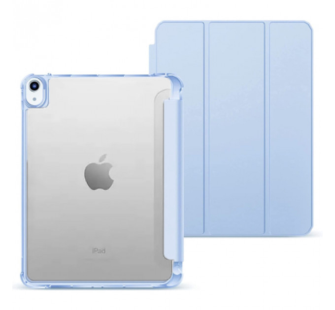 Чохол до планшета BeCover Tri Fold Soft TPU Silicone Apple iPad Air 5 (2022) 10.9" Light Blue (708510)