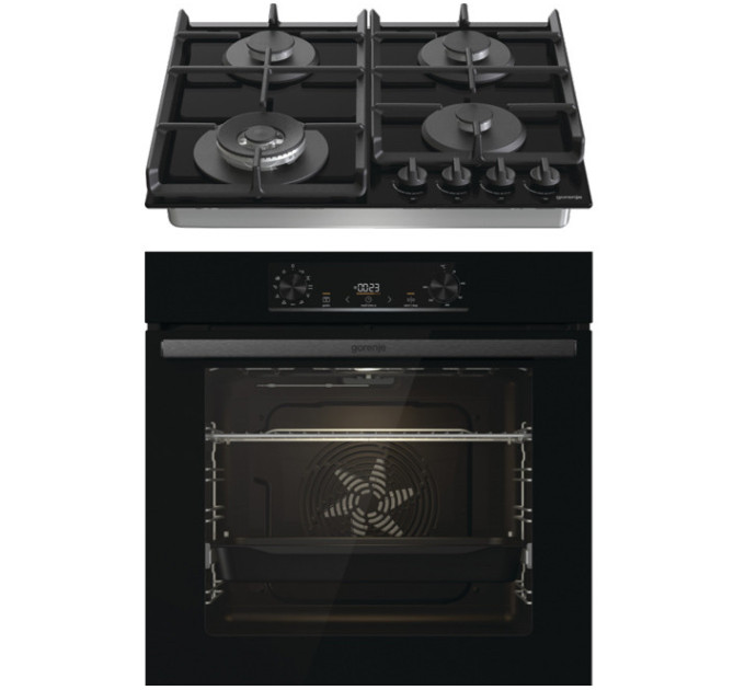 Gorenje Електрична духова шафа Gorenje BO6735E05B + варильна поверхня GTW641EB