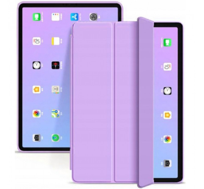 Чохол до планшета BeCover Tri Fold Soft TPU Silicone Apple iPad Air 5 (2022) 10.9" Purple (708511)