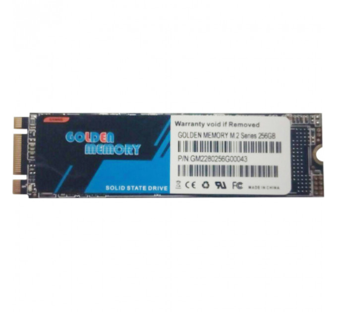 Накопичувач SSD M.2 2280 256GB Golden Memory (GMM2256)