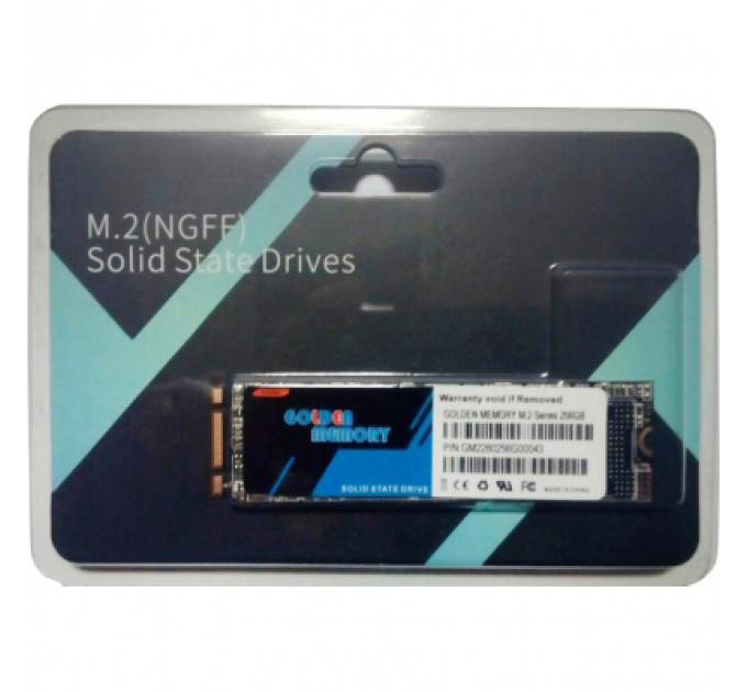 Накопичувач SSD M.2 2280 256GB Golden Memory (GMM2256)