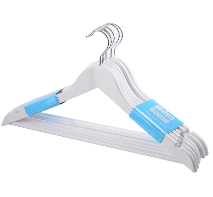 Idea Home Набір вішалок для одягу Idea Home, 44.5х23х1.2 см, 6 шт