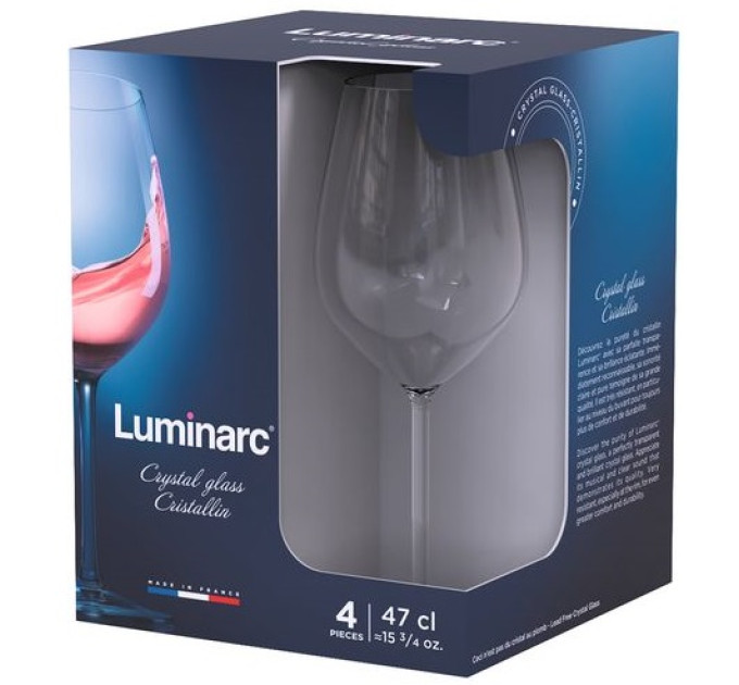 Luminarc Набір келихів Luminarc Menades, 4х470 мл