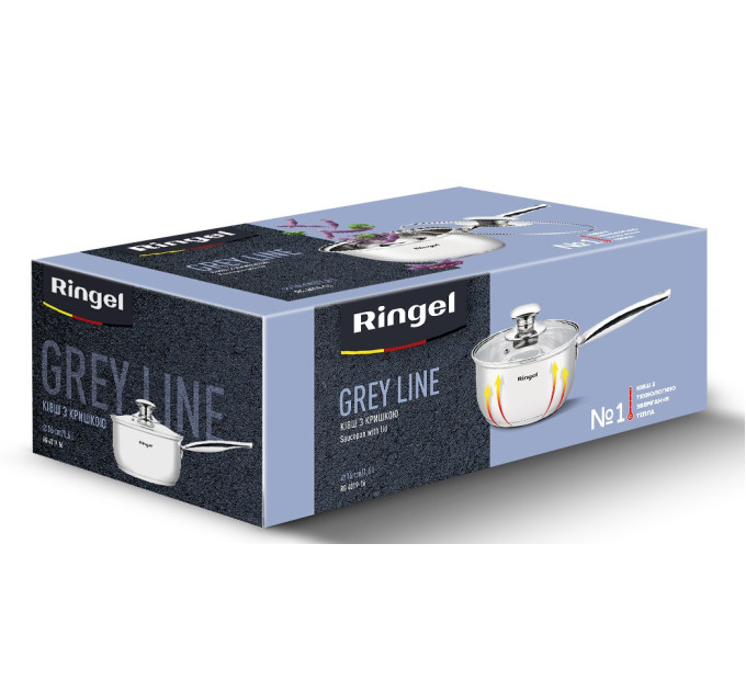 Ringel Ківш Ringel Grey line (1.6л) 16 см