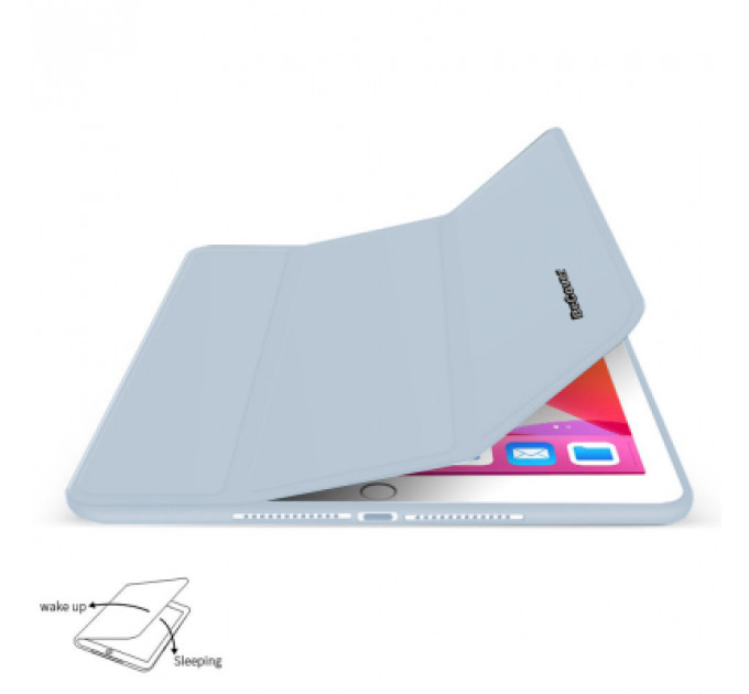Чохол до планшета BeCover Tri Fold Soft TPU mount Apple Pencil Apple iPad 10.2 2019/2020/2021 Light Blue (706747)