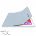 Чохол до планшета BeCover Tri Fold Soft TPU mount Apple Pencil Apple iPad 10.2 2019/2020/2021 Light Blue (706747)