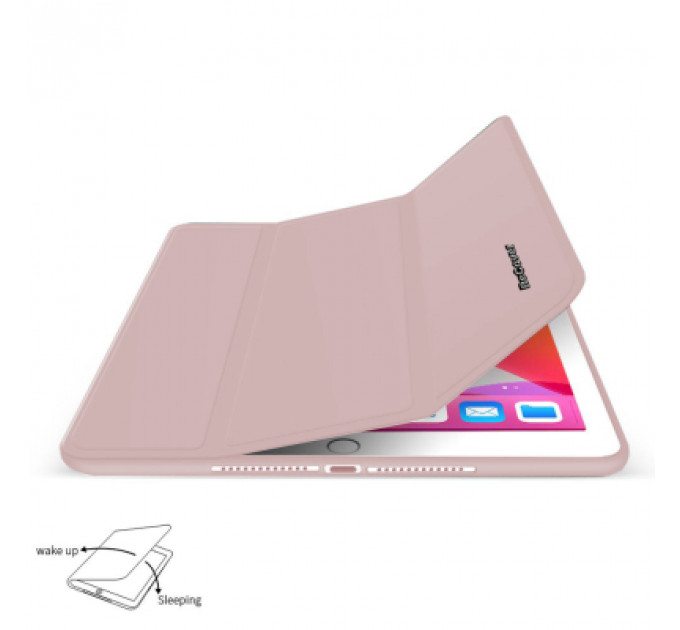 Чохол до планшета BeCover Tri Fold Soft TPU mount Apple Pencil Apple iPad 10.2 2019/2020/2021 Pink (706745)