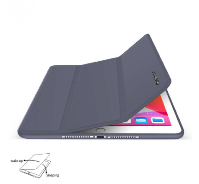 Чохол до планшета BeCover Tri Fold Soft TPU mount Apple Pencil Apple iPad 10.2 2019/2020/2021 Purple (706746)