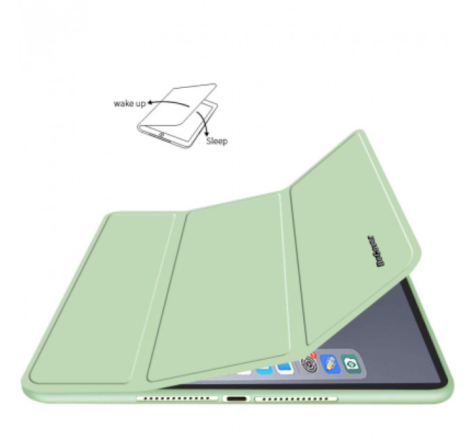 Чохол до планшета BeCover Tri Fold Soft TPU Silicone Apple iPad 10.2 2019/2020/2021 Green (706884)