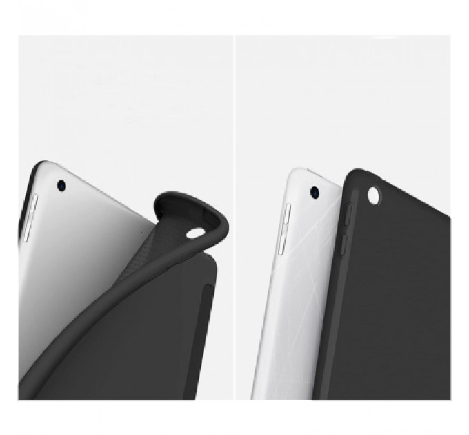 Чохол до планшета BeCover Tri Fold Soft TPU Silicone Apple iPad Air 4 10.9 2020/2021 Black (706869)