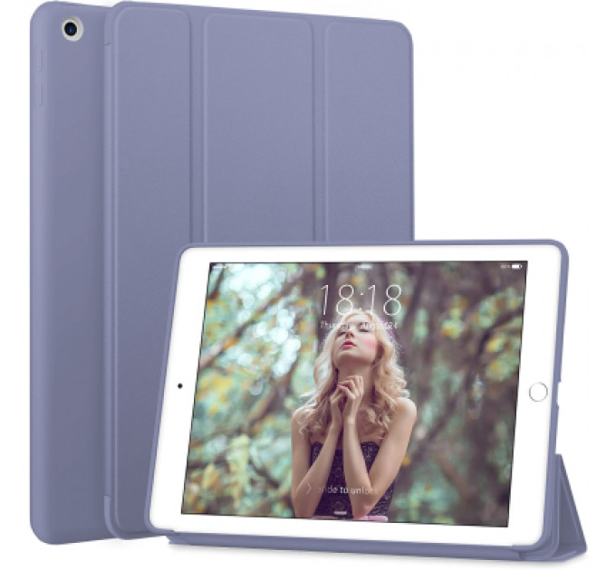 Чохол до планшета BeCover Tri Fold Soft TPU Silicone Apple iPad Air 4 10.9 2020/2021 Purple (706873)
