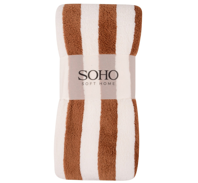 SOHO Рушник банний Soho 50х70 см Stripe Cofee