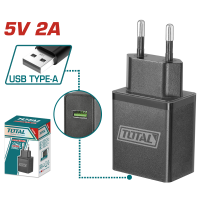 Зарядний пристрій TOTAL TCLI120502 12В, USB Type-А