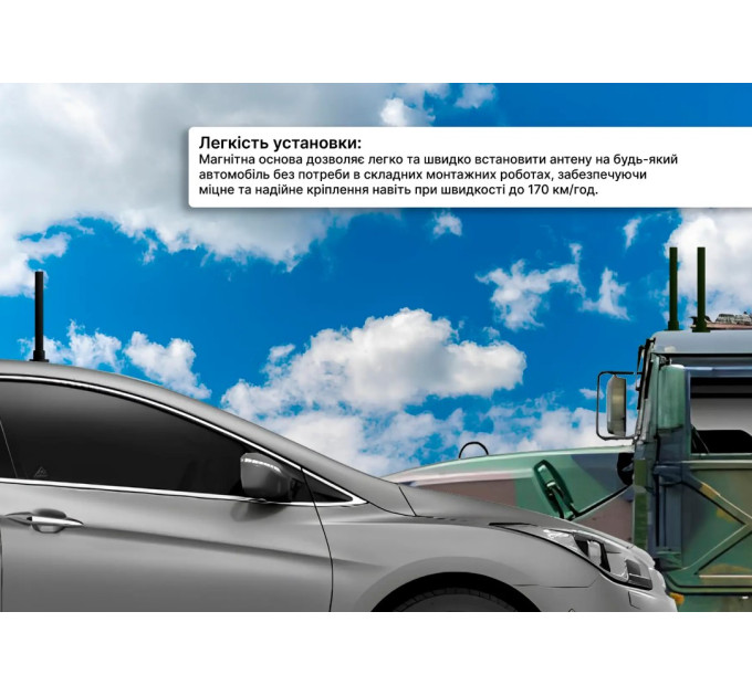 MOBILE GUARD Автомобільна антена Mobile Guard 4G LTE 10 dBi