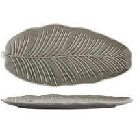 Блюдо Limited Edition Leaf Grey