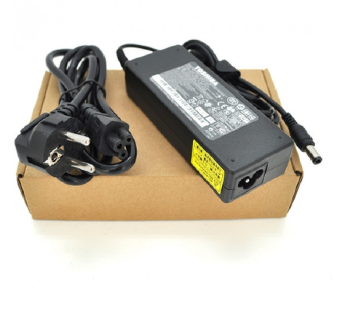 Блок живлення до ноутбуку Merlion TOSHIBA 75W 15V 5A, 6.3*3.0 (26325 / LTO75/15-6,36*3,0)