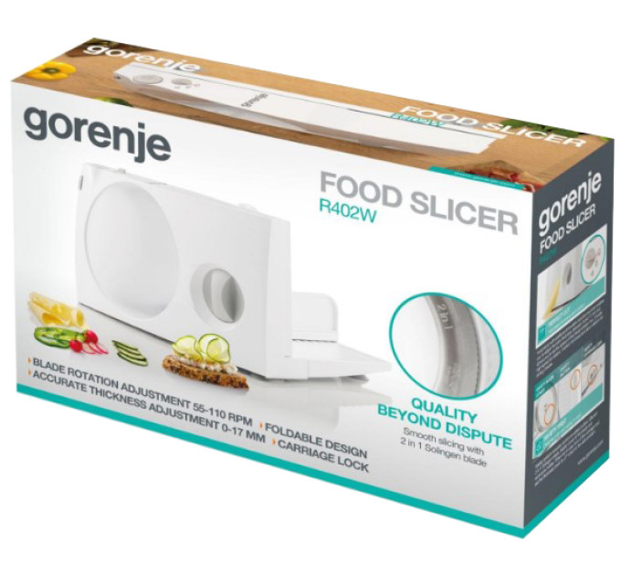 Gorenje Дискова cкиборізка Gorenje R402W