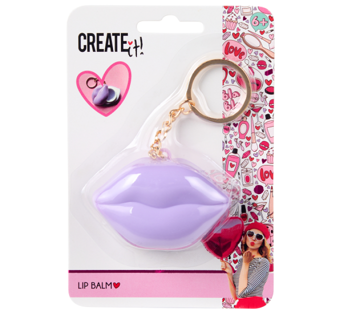 Create it! Бальзам для губ брелок Create IT! LOVE