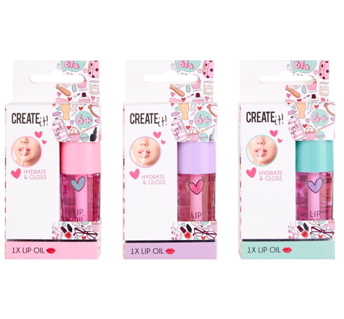 Create it! Олія для губ Create It! в асортменті