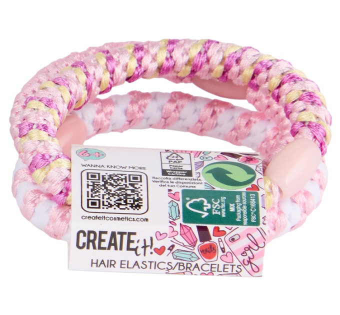 Create it! Набір гумок для волосся 3шт Create IT! в асортименті