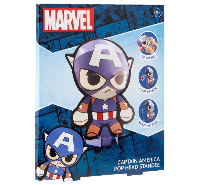 Disney Набір для творчості Disney Marvel POP HEAD 20 см, в асортименті