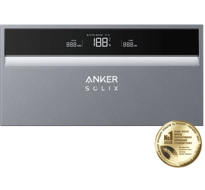 Anker Гібридний інвертор Anker Solix X1 Hybrid Inverter X1-H6K-S - 6kW Single-Phase