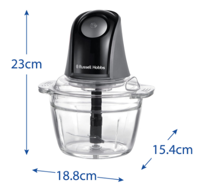 Russell Hobbs Подрібнювач Russell Hobbs 27131-56 Matte Charcoal Mini Chopper
