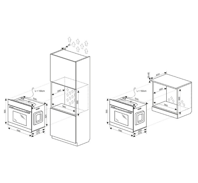 Hansa Електрична духова шафа Hansa BOES68471