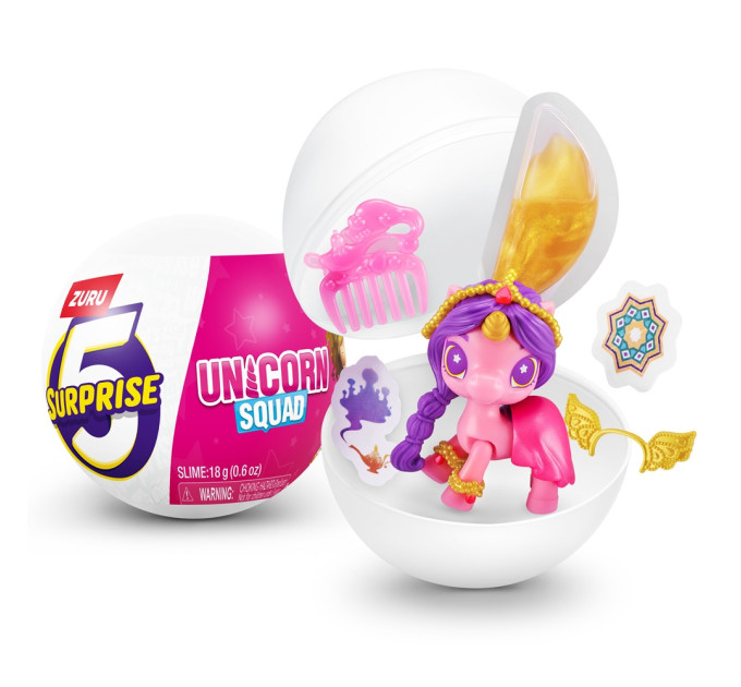 ZURU MINI BRANDS Ігровий набір Zuru 5 Surprise Unicorn в асортименті (77595GQ1)