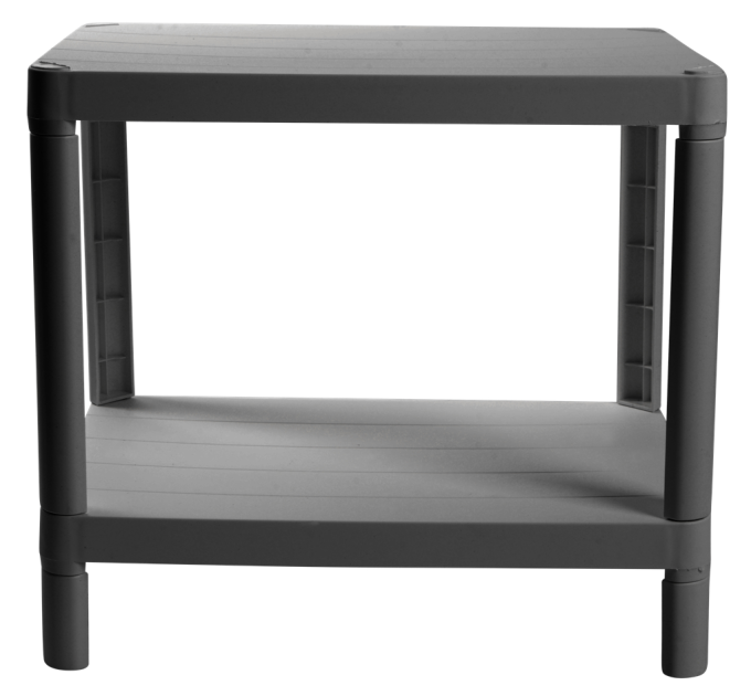 Violet House Етажерка 2-х ярусна Violet House 6032 Olympic GREY 27х42х39 см