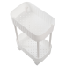 Violet House Етажерка 2-х ярусна Violet House 6021 Honeycomb WHITE 17х27х43 см