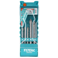 Набір свердел по склу TOTAL TACSD7256