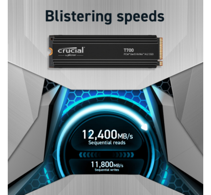 Накопичувач SSD M.2 2280 4TB T700 Micron (CT4000T700SSD5)