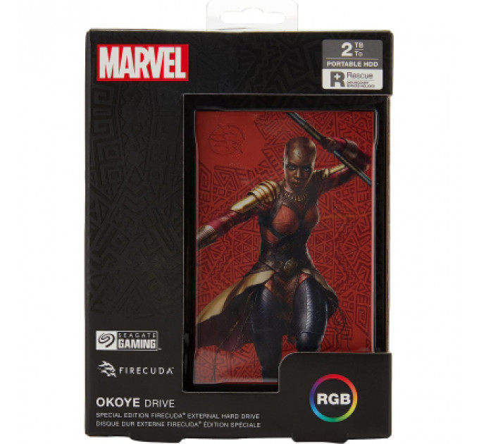 Зовнішній жорсткий диск 2.5" 2TB Okoye FireCuda Gaming Drive Seagate (STLX2000403)