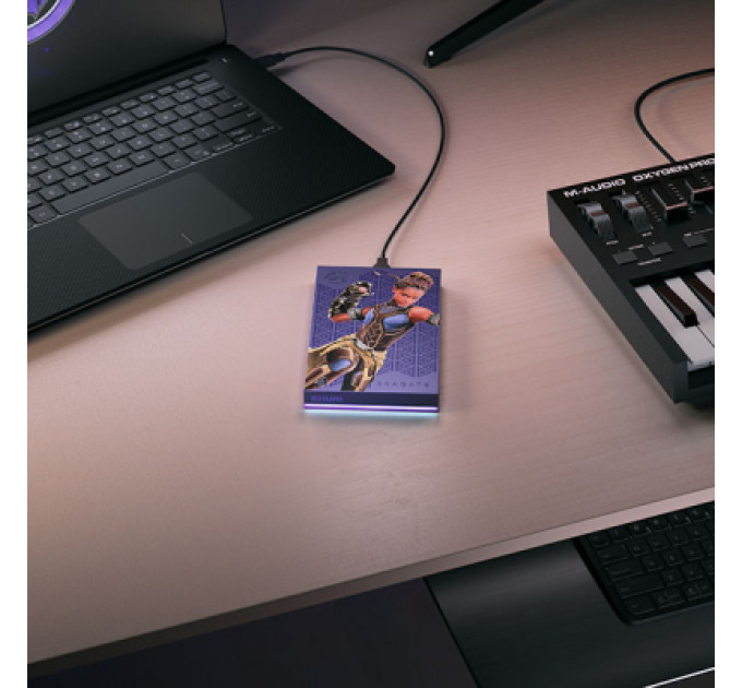 Зовнішній жорсткий диск 2.5" 2TB Shuri FireCuda Gaming Drive Seagate (STLX2000402)